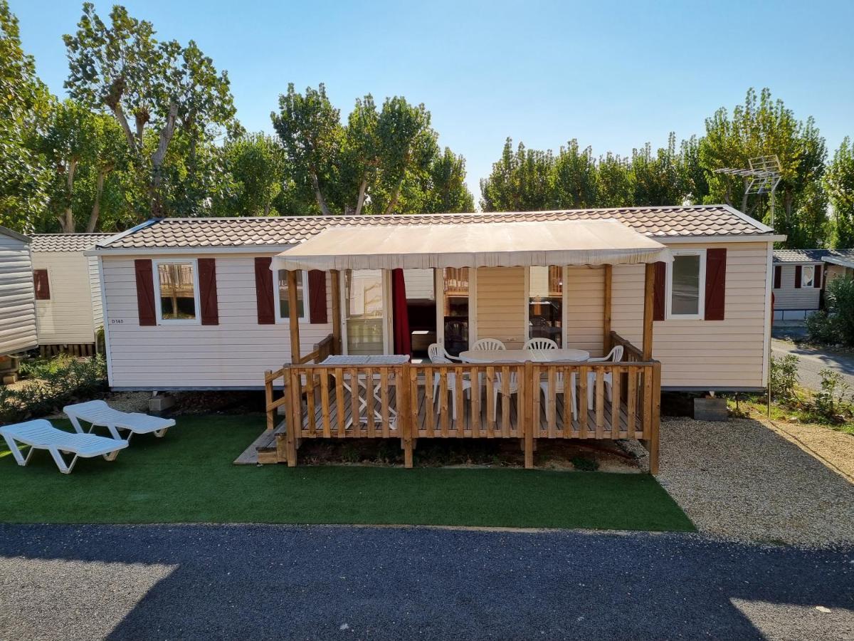 Mobilhome Des Sables Вальрас-Пляж Экстерьер фото