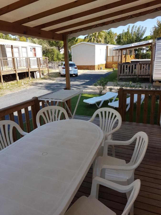 Mobilhome Des Sables Вальрас-Пляж Экстерьер фото